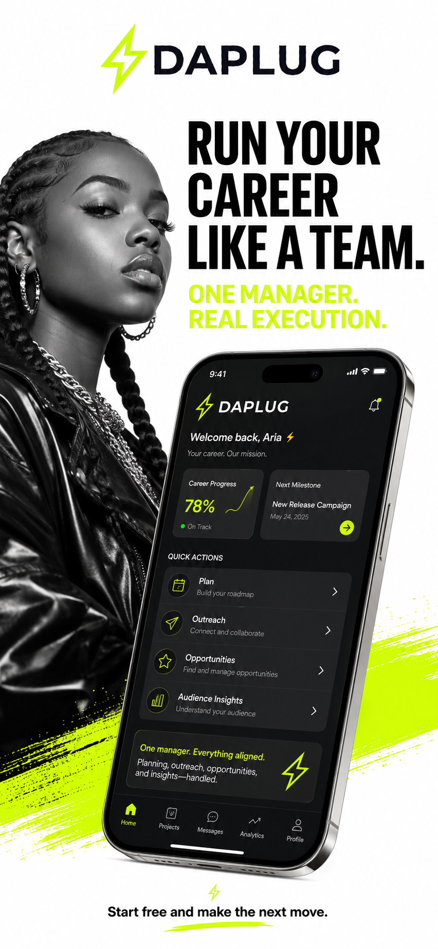 DaPlug helping an artist run their career like a team