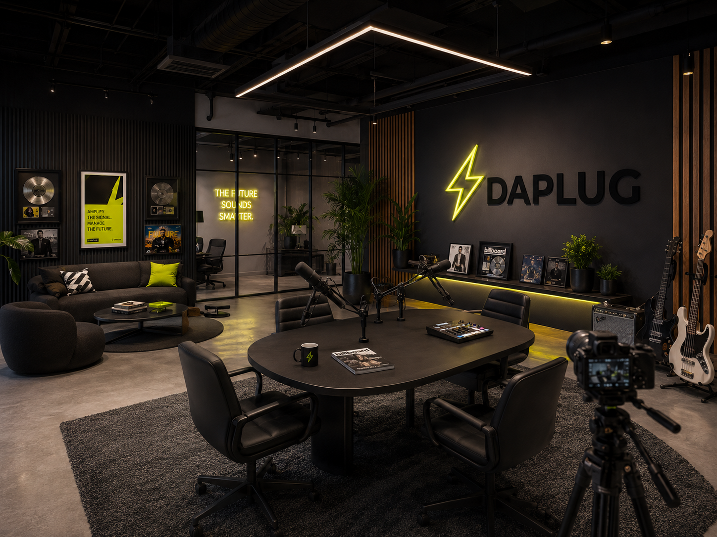 DaPlug podcast and content studio
